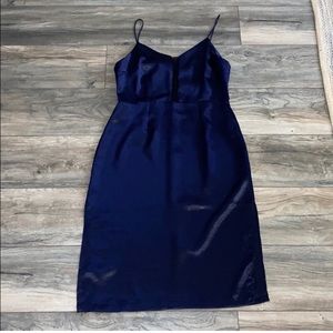 *New* silk midi dress